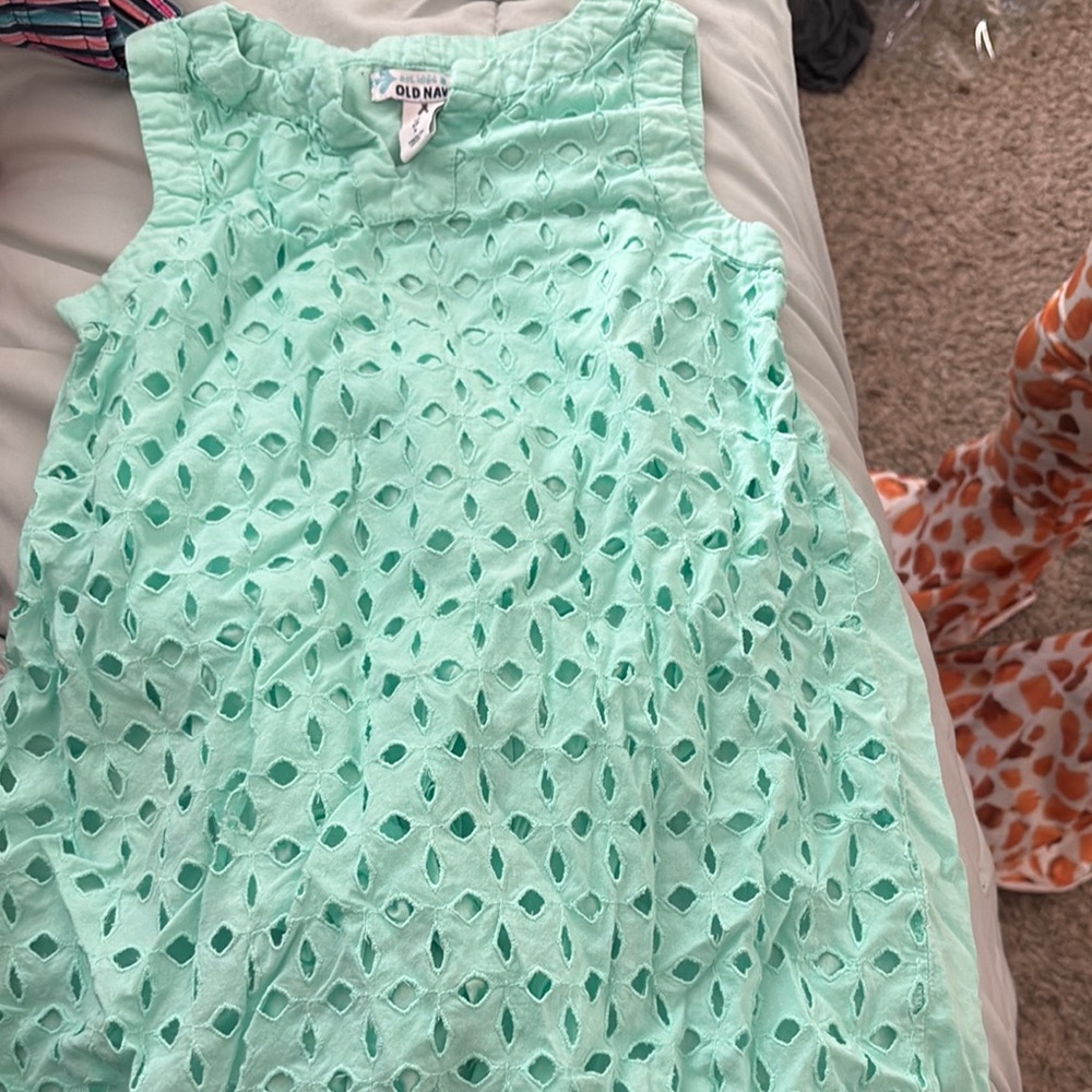 Old Navy Mint Green Sleeveless Dress